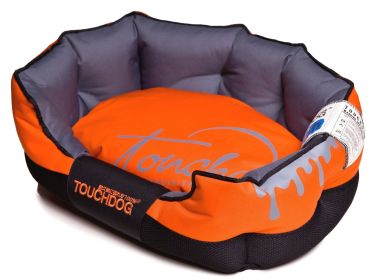 Touchdog Performance-Max Sporty Comfort Cushioned Dog Bed (size: medium)